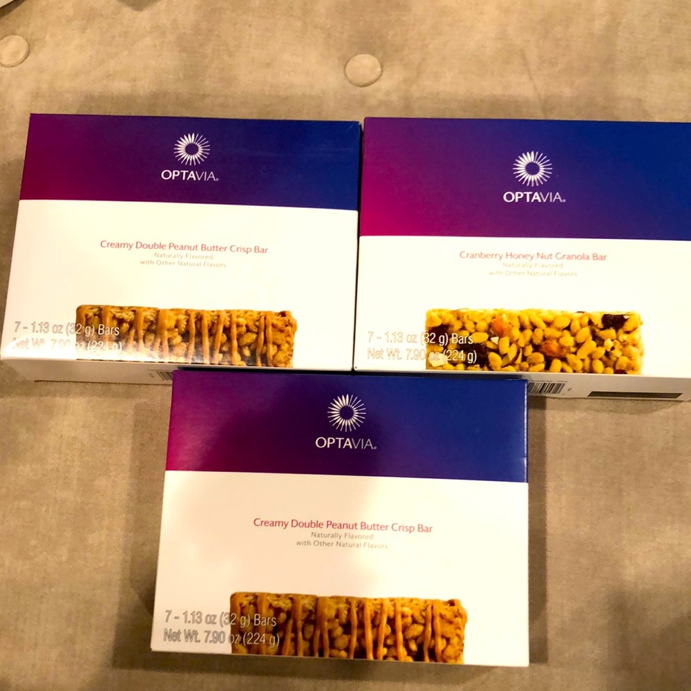 3 Boxes 📦 of Optavia Bars